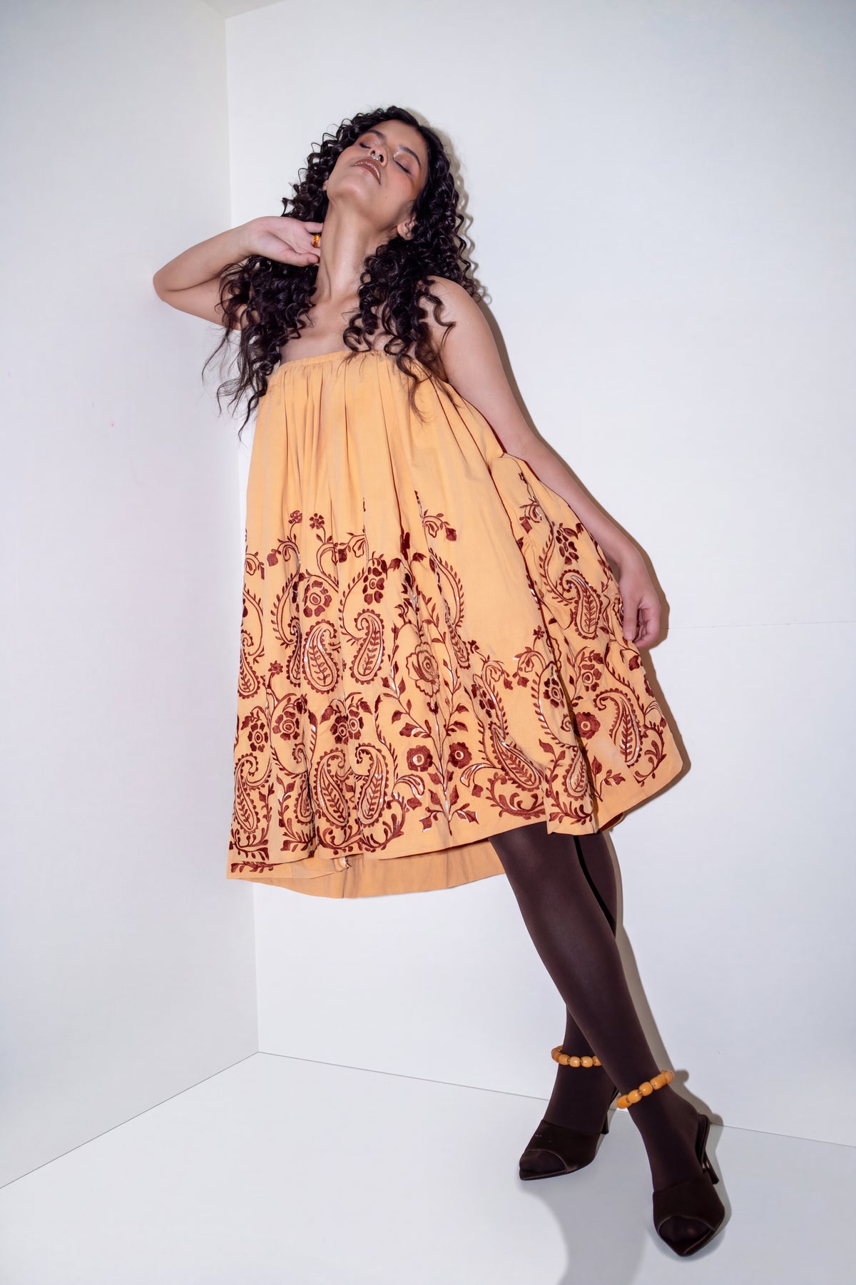 Paisley Bell Dress
